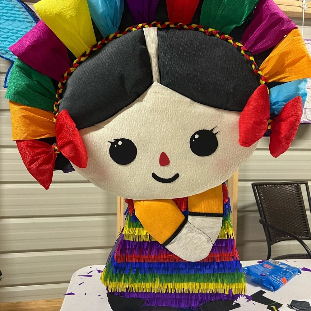 Colorful Doll Piñata